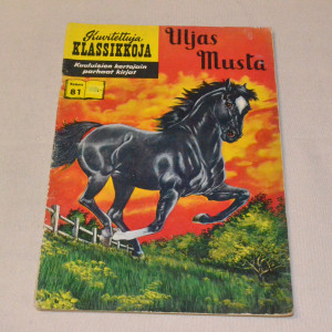 Kuvitettuja klassikkoja 81 Uljas Musta